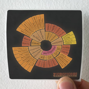 Phobophobes No Flavour Album Cover Sticker