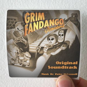 Peter McConnell Grim Fandango Remastered Original Soundtrack Album Cover Sticker