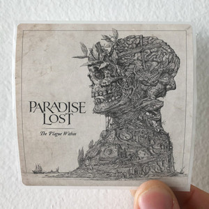 Paradise Lost The Plague Within Album Cover Sticker Paradise Lost The Plague Within Album Cover Sticker