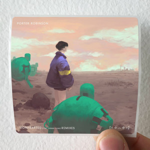 Porter Robinson Lionhearted Remixes Album Cover Sticker Porter Robinson Lionhearted Remixes Album Cover Sticker
