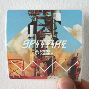 Porter Robinson Spitfire Album Cover Sticker Porter Robinson Spitfire Album Cover Sticker