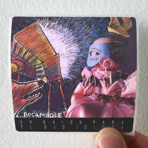 Patricio Rey y sus Redonditos de Ricota Un Bain Para El Ojo Idiota Album Cover Sticker