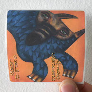 Patricio Rey y sus Redonditos de Ricota Lobo Suelto Cordero Atado Album Cover Sticker