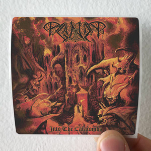 Paganizer Into The Catacombs Album Cover Sticker Paganizer Into The Catacombs Album Cover Sticker
