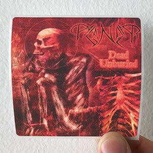 Paganizer Dead Unburied Album Cover Sticker