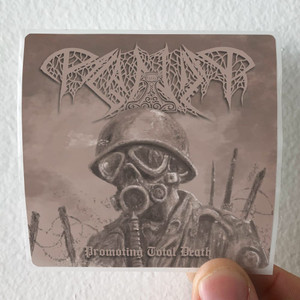 Paganizer Promoting Total Death 1 Album Cover Sticker Paganizer Promoting Total Death 1 Album Cover Sticker