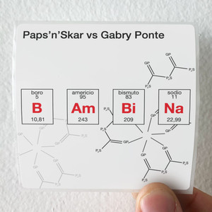 Paps n Skar Bambina Album Cover Sticker Paps n Skar Bambina Album Cover Sticker