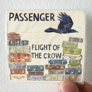 Passenger Flight Of The Crow Album Cover Sticker Passenger Flight Of The Crow Album Cover Sticker