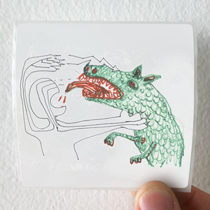 Part Chimp I Am Come Album Cover Sticker Part Chimp I Am Come Album Cover Sticker