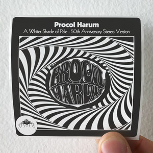 Procol Harum A Whiter Shade Of Pale 50Th Anniversary Ep Album Cover Sticker Procol Harum A Whiter Shade Of Pale 50Th Anniversary Ep Album Cover Sticker