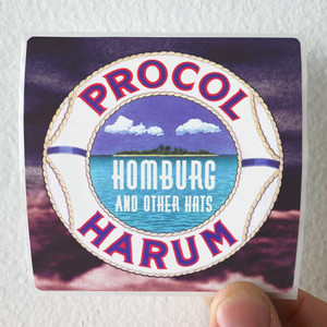Procol Harum Homburg And Other Hats Album Cover Sticker Procol Harum Homburg And Other Hats Album Cover Sticker