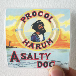 Procol Harum A Salty Dog 1 Album Cover Sticker Procol Harum A Salty Dog 1 Album Cover Sticker