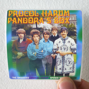Procol Harum Pandoras Box Album Cover Sticker Procol Harum Pandoras Box Album Cover Sticker