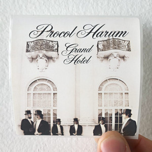 Procol Harum Grand Hotel Album Cover Sticker Procol Harum Grand Hotel Album Cover Sticker