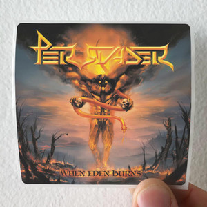 Persuader When Eden Burns Album Cover Sticker