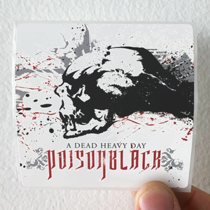 Poisonblack A Dead Heavy Day Album Cover Sticker Poisonblack A Dead Heavy Day Album Cover Sticker