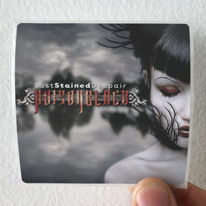 Poisonblack Lust Stained Despair Album Cover Sticker Poisonblack Lust Stained Despair Album Cover Sticker