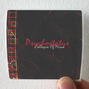Psychostatus Collapse Of Mind Album Cover Sticker Psychostatus Collapse Of Mind Album Cover Sticker