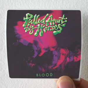 Pulled Apart By Horses Blood Album Cover Sticker Pulled Apart By Horses Blood Album Cover Sticker