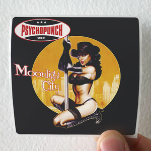 Psychopunch Moonlight City 1 Album Cover Sticker Psychopunch Moonlight City 1 Album Cover Sticker