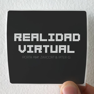 Porta Realidad Virtual Album Cover Sticker Porta Realidad Virtual Album Cover Sticker