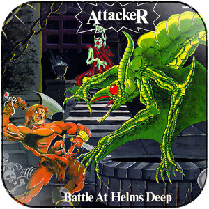 Attacker Battle At Helms Deep Album Cover Sticker Album Cover Sticker Attacker Battle At Helms Deep Album Cover Sticker Album Cover Sticker