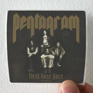 Pentagram First Daze Here The Vintage Collection 1 Album Cover Sticker Pentagram First Daze Here The Vintage Collection 1 Album Cover Sticker