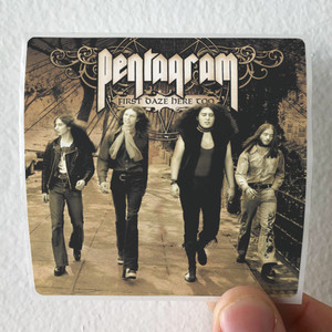 Pentagram First Daze Here Too Album Cover Sticker Pentagram First Daze Here Too Album Cover Sticker