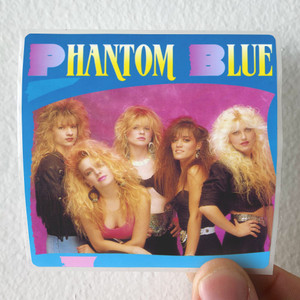 Phantom Blue Phantom Blue Album Cover Sticker Phantom Blue Phantom Blue Album Cover Sticker