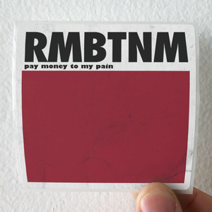 Pay money To my Pain Remember The Name Album Cover Sticker