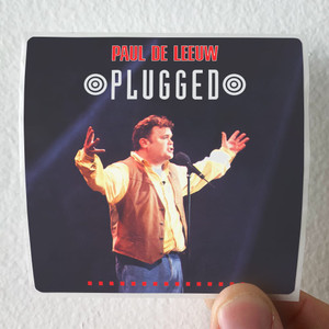 Paul de Leeuw Plugged Album Cover Sticker Paul de Leeuw Plugged Album Cover Sticker