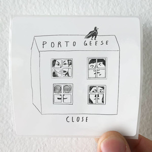 Porto Geese Close Album Cover Sticker Porto Geese Close Album Cover Sticker