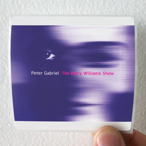 Peter Gabriel The Barry Williams Show Album Cover Sticker Peter Gabriel The Barry Williams Show Album Cover Sticker