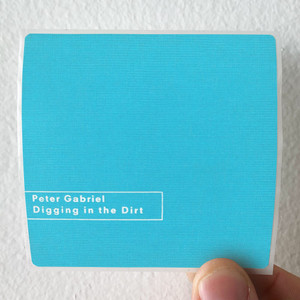 Peter Gabriel Digging In The Dirt 1 Album Cover Sticker Peter Gabriel Digging In The Dirt 1 Album Cover Sticker
