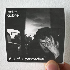Peter Gabriel Diy Album Cover Sticker