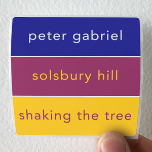 Peter Gabriel Solsbury Hill 4 Album Cover Sticker