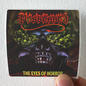 Possessed The Eyes Of Horror 1 Album Cover Sticker Possessed The Eyes Of Horror 1 Album Cover Sticker