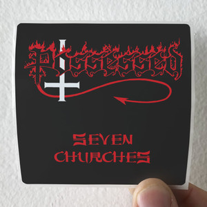 Possessed Seven Churches 1 Album Cover Sticker Possessed Seven Churches 1 Album Cover Sticker