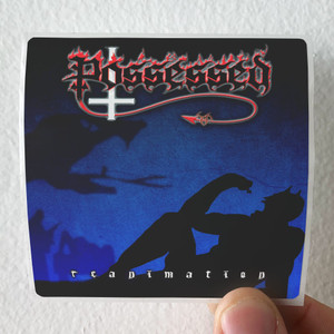 Possessed Reanimation Album Cover Sticker Possessed Reanimation Album Cover Sticker