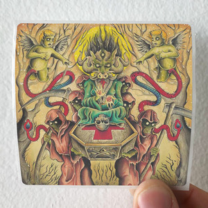 Pulling Teeth Funerary Album Cover Sticker Pulling Teeth Funerary Album Cover Sticker