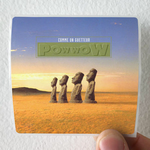 Pow woW Comme Un Guetteur Album Cover Sticker Pow woW Comme Un Guetteur Album Cover Sticker