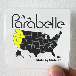Parabelle State By State Ep Album Cover Sticker