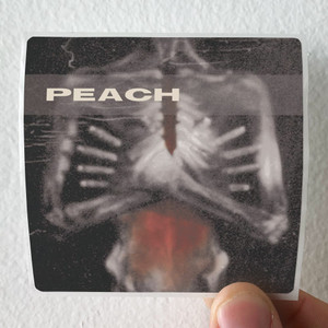 Peach Giving Birth To A Stone Album Cover Sticker Peach Giving Birth To A Stone Album Cover Sticker