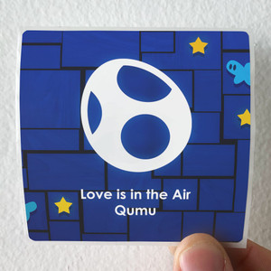 Qumu Love Is In The Air From Yoshis Story Album Cover Sticker Qumu Love Is In The Air From Yoshis Story Album Cover Sticker