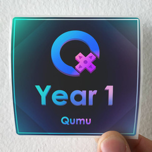 Qumu Year 1 Album Cover Sticker Qumu Year 1 Album Cover Sticker