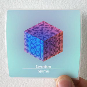 Qumu Sweden From Minecraft Album Cover Sticker Qumu Sweden From Minecraft Album Cover Sticker