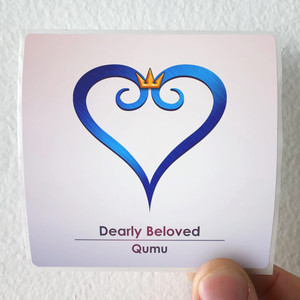 Qumu Dearly Beloved From Kingdom Hearts Ii Album Cover Sticker Qumu Dearly Beloved From Kingdom Hearts Ii Album Cover Sticker