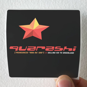 Quarashi Selling Ice To Greenland Album Cover Sticker