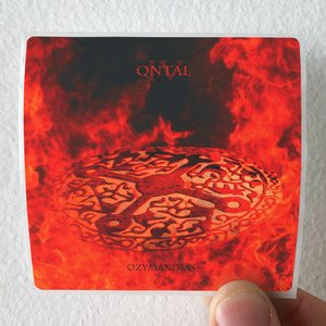 QNTAL Qntal Iv Ozymandias Album Cover Sticker QNTAL Qntal Iv Ozymandias Album Cover Sticker