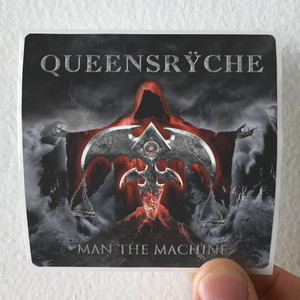 Queensryche Man The Machine Album Cover Sticker Queensryche Man The Machine Album Cover Sticker